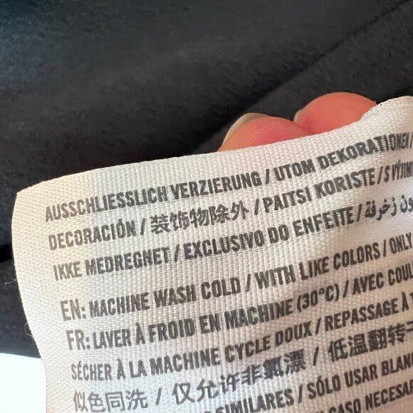 Abercrombie Black Dress Black Mini Halter Party Medium Petite - Picture 11 of 13